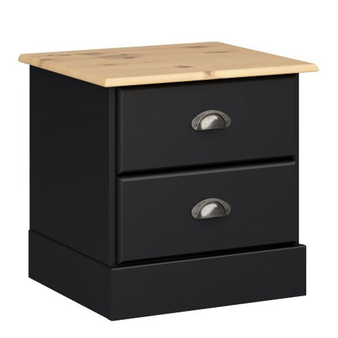 Sarno Bedside Table with 2 Drawers