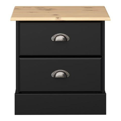 Sarno Bedside Table with 2 Drawers