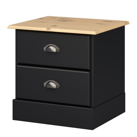 Sarno Bedside Table with 2 Drawers