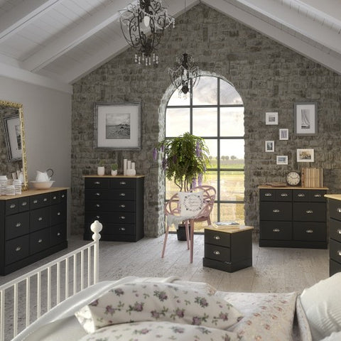 Sarno Bedside Table with 2 Drawers