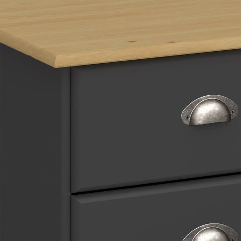 Sarno Bedside Table with 2 Drawers