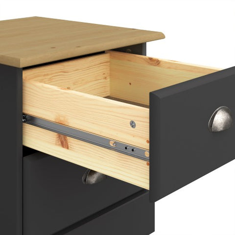 Sarno Bedside Table with 2 Drawers