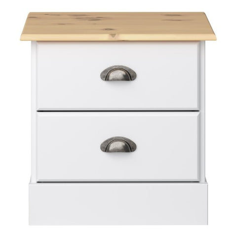 Sarno Bedside Table with 2 Drawers