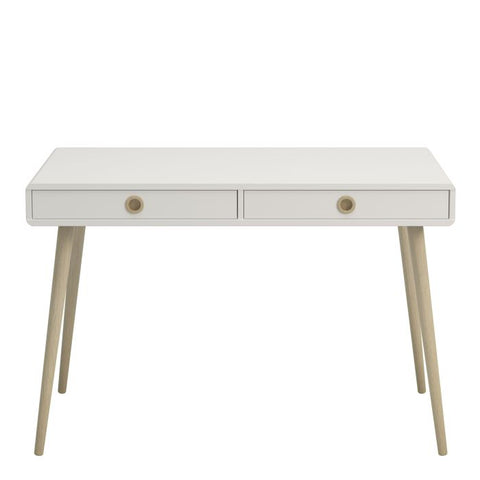 Classic Working Desk with Mid-Century Style and Tapered Legs