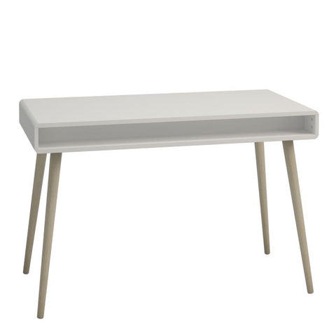 Classic Working Desk with Mid-Century Style and Tapered Legs