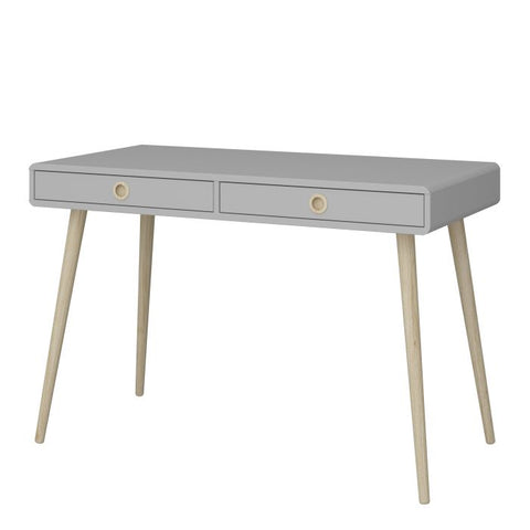Classic Working Desk with Mid-Century Style and Tapered Legs