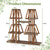 Garden Wooden Multipurpose Large Capacity 5 Tier Plant Rack