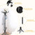 Elegant Classic Style Coat Rack with 12 Hooks and Umbrella Holder In Black