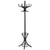 Elegant Classic Style Coat Rack with 12 Hooks and Umbrella Holder In Black