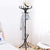 Elegant Classic Style Coat Rack with 12 Hooks and Umbrella Holder In Black