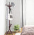 Elegant Classic Style Coat Rack with 12 Hooks and Umbrella Holder In Black