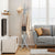 Elegant Classic Style Coat Rack with 12 Hooks and Umbrella Holder In Black