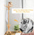 Elegant Classic Style Coat Rack with 12 Hooks and Umbrella Holder In Black