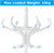 Elegant Classic Style Coat Rack with 12 Hooks and Umbrella Holder In Black