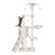 Beige 140cm Cat Tree Climbing Tower with Sisal Scratching Posts