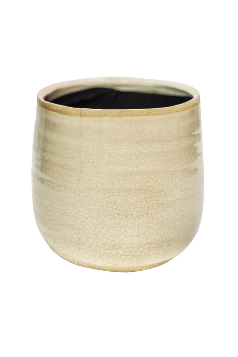 Rustic style Waterproof Planter with Elegant Glaze Finish