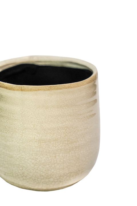 Rustic style Waterproof Planter with Elegant Glaze Finish