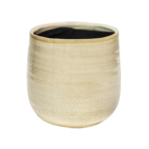 Rustic style Waterproof Planter with Elegant Glaze Finish
