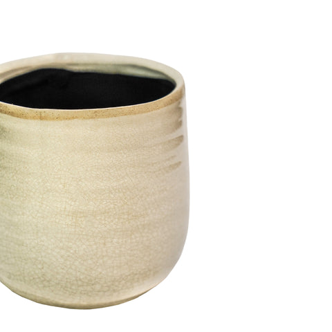 Rustic style Waterproof Planter with Elegant Glaze Finish