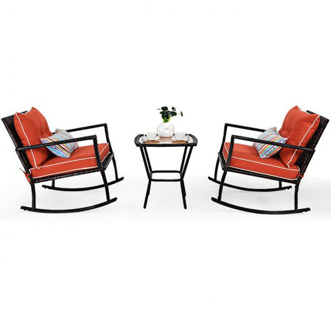Millennium Garden Bistro Table and Chairs Set in Gray