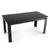 Practical Dining Table with Capacity of 6-8 People in Black