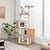 Elevate your Cat's World with a 163cm Tall Wooden Cat Tree