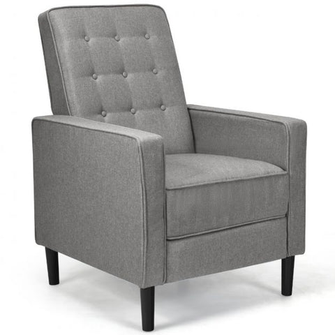 Royal Highbacked Armchair with Extendable Footrest