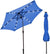 Dynamo 3m Solar Powered Outdoor Umbrella with LED Lights and Crank