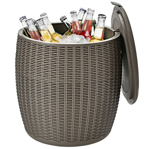 Patio 45L Cool Box with Table Top and Lid