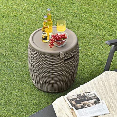 Patio 45L Cool Box with Table Top and Lid
