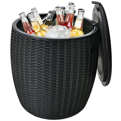 Patio 45L Cool Box with Table Top and Lid