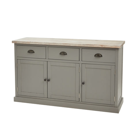 Buckingham Long Sideboard with 153cm Width in Early Grey