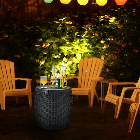 Patio 45L Cool Box with Table Top and Lid