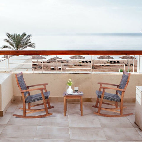 Millennium Outdoor Rocking Chair and Table Set