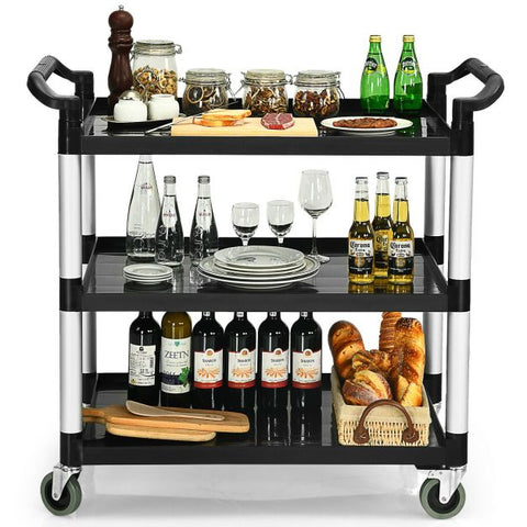 Multi-Purpose and Flexible Utility Cart with Multiple Storage Tiers