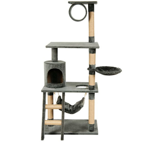 Cat Tree with Multiple Levels and Scratch Posts