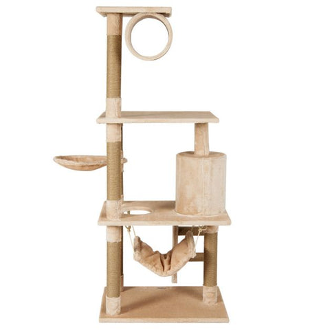 Cat Tree with Multiple Levels and Scratch Posts