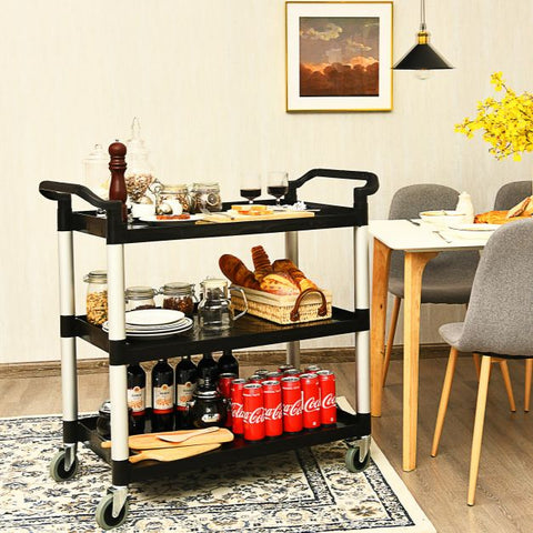 Multi-Purpose and Flexible Utility Cart with Multiple Storage Tiers