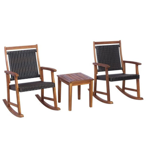 Millennium Outdoor Rocking Chair and Table Set