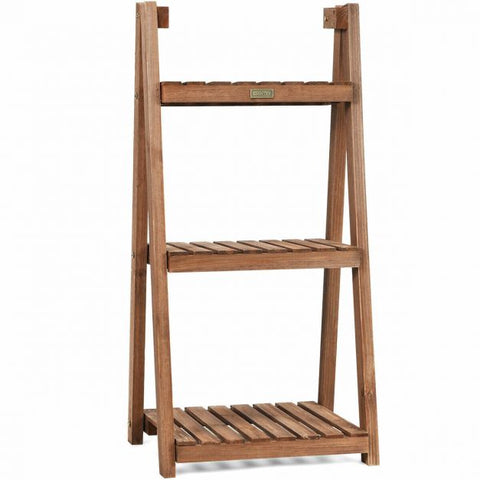 Garden Lightweight Folding 3 Tier Plant Pot Stand