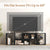 Minimalist 2 Piece TV Stand with Modular and Spacious Design