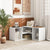 Minimalist 2 Piece TV Stand with Modular and Spacious Design