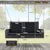 Wide and Comfortable Garden Swing with Removable Cushions
