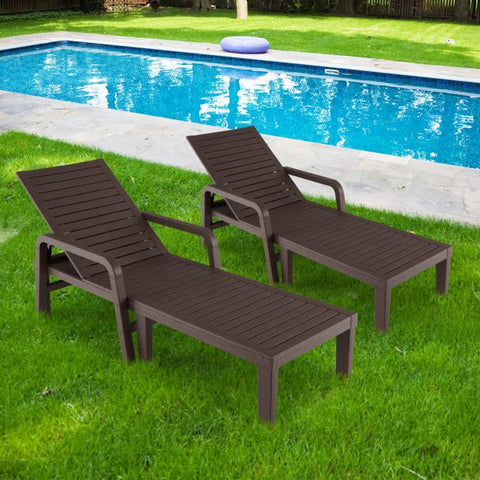 Outdoor Adjustable Lounge Chair