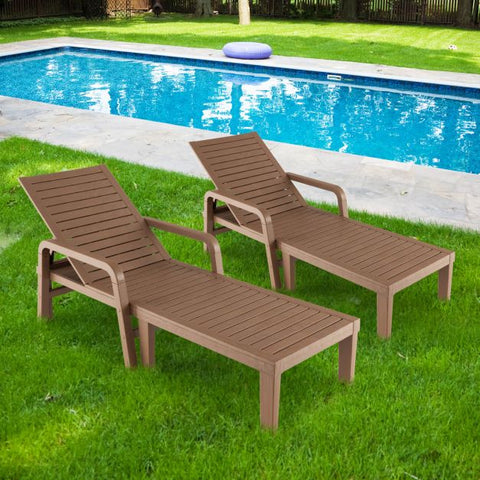 Outdoor Adjustable Lounge Chair