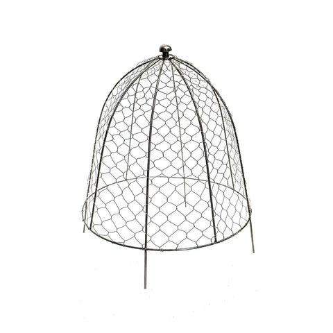 Versatile Protective Plant Wire Cover in Zinc Finish