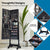 Original Standing Jewellery Mirror with Storage and Lock