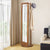 Versatile Freestanding Coat Stand with Full Length Mirror and 360° Rotating Base