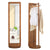Versatile Freestanding Coat Stand with Full Length Mirror and 360° Rotating Base