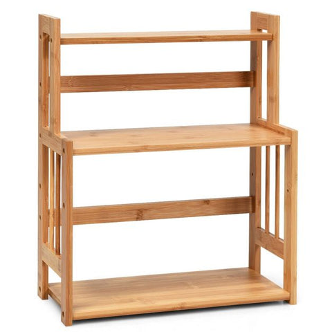 Versatile and Spacious Kitchen Spice Storage Rack with 3 Tiers
